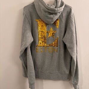 Elton John Yellow Brick Road Tour Zip Hoodie